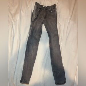 pistola womens grey denim jeans